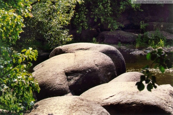 Korosten. Already polished river boulder Zhytomyr Region Ukraine photos