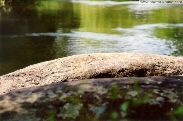 Korosten. Granite lichens Zhytomyr Region Ukraine photos