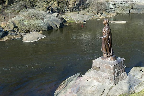 Korosten. Monument to Princess Olga Zhytomyr Region Ukraine photos