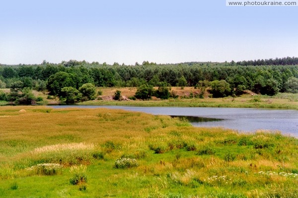 Korosten. Valley of river really in suburbs Zhytomyr Region Ukraine photos