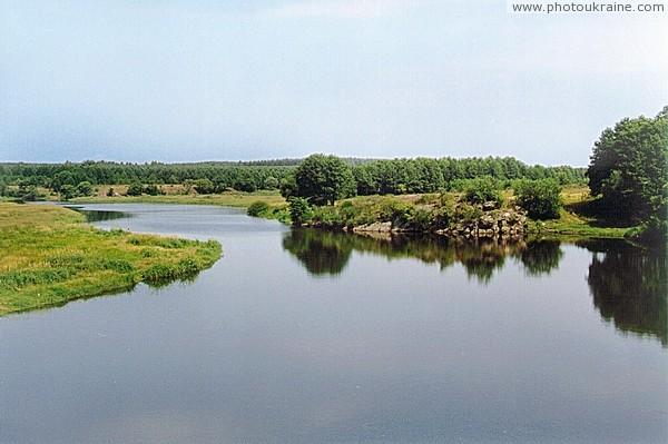 Коростень. Живописная долина Ужа Житомирская область Фото Украины
