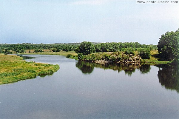 Korosten. Picturesque valley Uzh Zhytomyr Region Ukraine photos