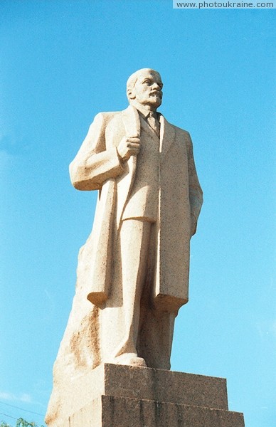 Korosten. Monument to V. Lenin Zhytomyr Region Ukraine photos