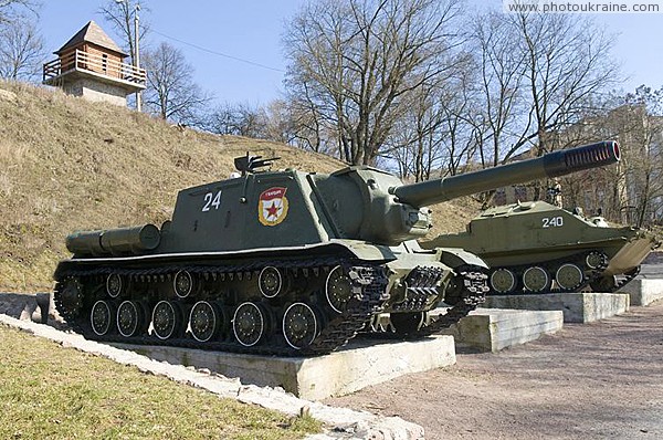 Korosten. Self-propelled gun 