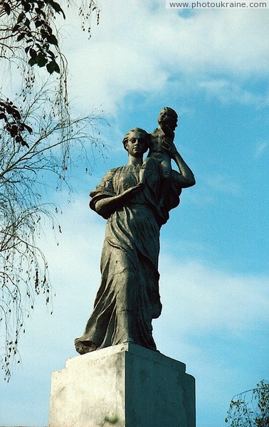 Korostyshiv. Monument Korostyshiv mothers Zhytomyr Region Ukraine photos