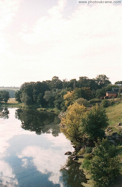 Korostyshiv. Grouse River (view from bridge) Zhytomyr Region Ukraine photos