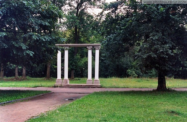 Korostyshiv. Colonnade represents estate Zhytomyr Region Ukraine photos