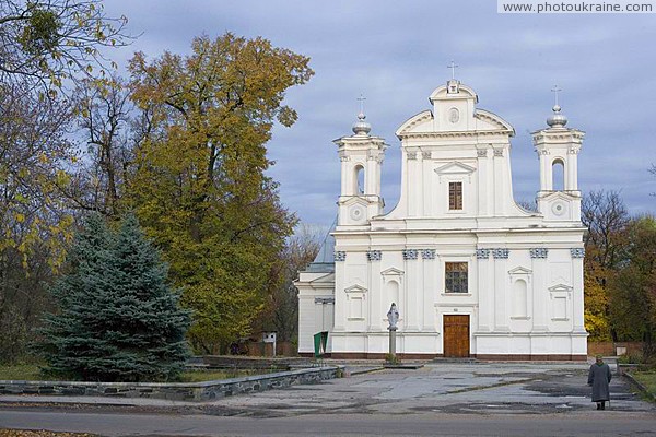 Korostyshiv. Road to temple Zhytomyr Region Ukraine photos