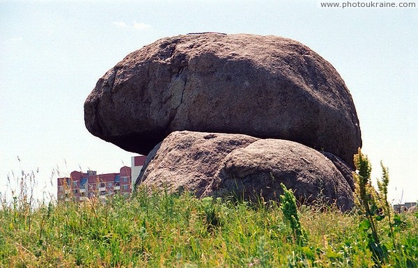 Novograd-Volynskyi. Rock Mushroom on outskirts Zhytomyr Region Ukraine photos