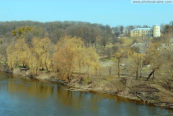 Novograd-Volynskyi. Palace on Sluch Zhytomyr Region Ukraine photos