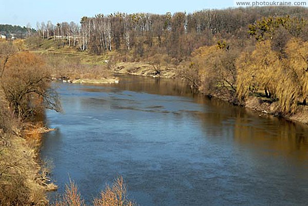 Novograd-Volynskyi. Picturesque valley Sluch Zhytomyr Region Ukraine photos