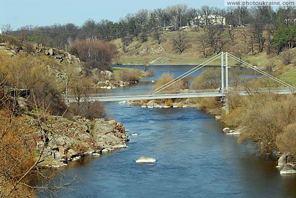 Novograd-Volynskyi. Footbridge Zhytomyr Region Ukraine photos