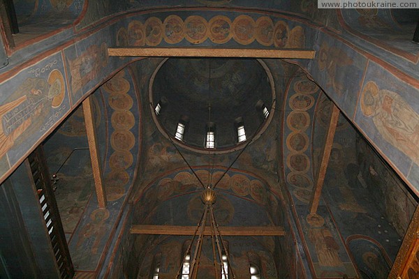 Ovruch. Vaults of church of St. Vasyl Zhytomyr Region Ukraine photos