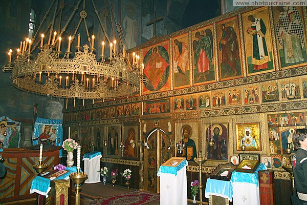 Ovruch. Interior of church of St. Vasyl Zhytomyr Region Ukraine photos