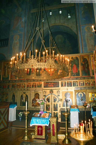 Ovruch. Altar of church of St. Vasyl Zhytomyr Region Ukraine photos