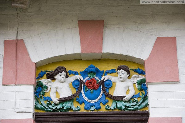 Radomyshl. Fragment decor town house Zhytomyr Region Ukraine photos