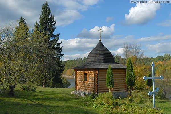 Trygiria. Coastal convent chapel Zhytomyr Region Ukraine photos