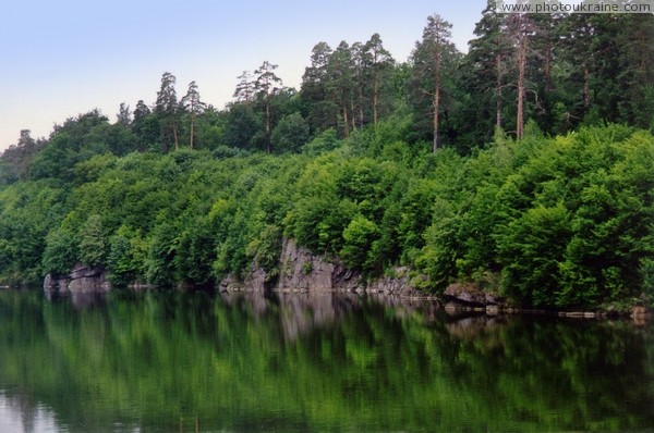 Trygiria. On left bank of Teteriv Zhytomyr Region Ukraine photos