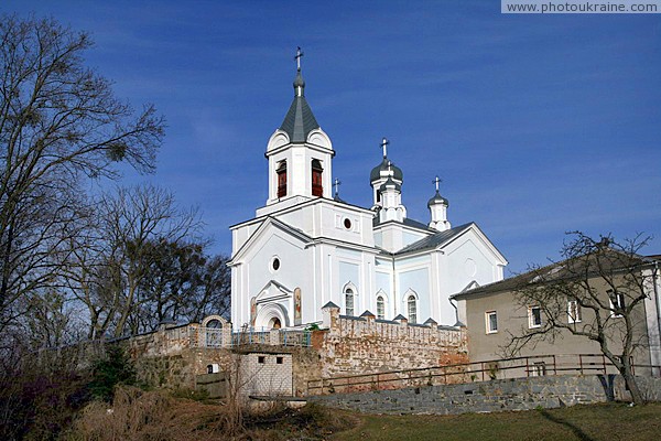 Trygiria. Holy Transfiguration monastery church Zhytomyr Region Ukraine photos