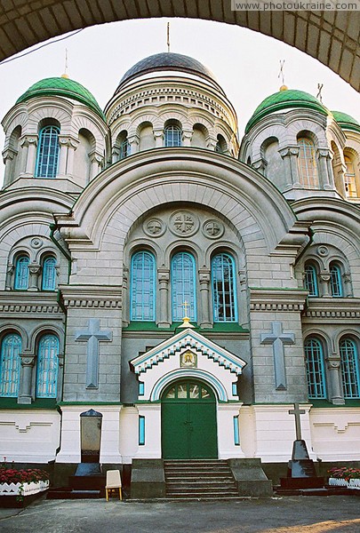 Gorodnytsia. Front facade of St. George church Zhytomyr Region Ukraine photos