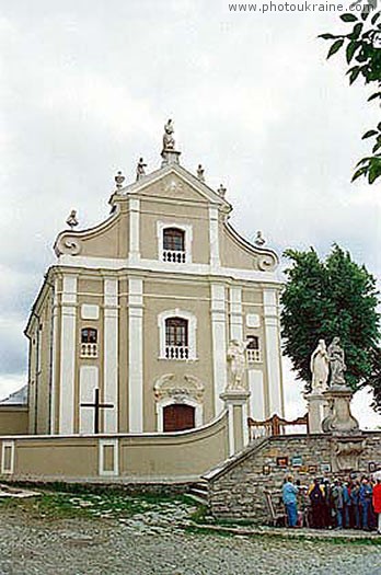  die Stadt Kamenets-Podol'sky. Die polnische Kirche Heiligen Troitsy
Gebiet Chmelnizk 