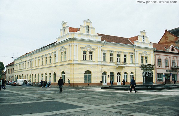 Beregove. On Koshut square Zakarpattia Region Ukraine photos