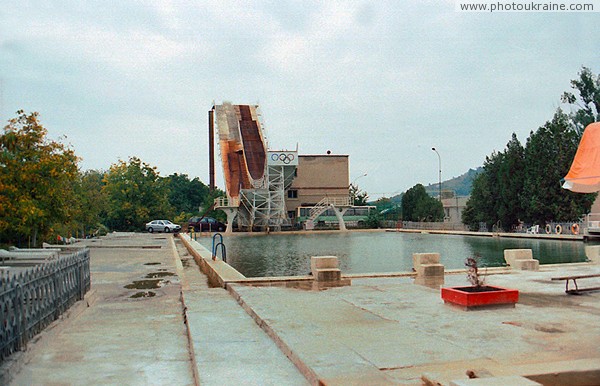 Beregove. Thermal Pool Zakarpattia Region Ukraine photos