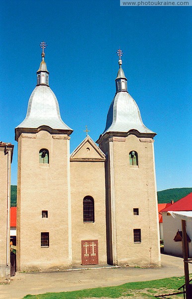 Malyi Bereznyi. Holy Trinity Monastery Church Zakarpattia Region Ukraine photos