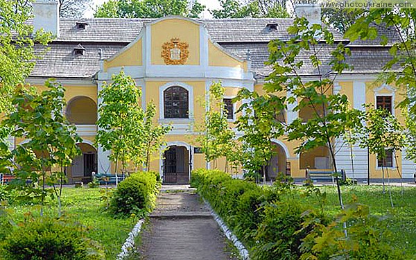 Vynogradiv. Restored palace Pereni Zakarpattia Region Ukraine photos