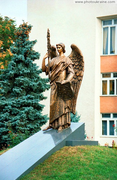 Vynogradiv. Keeper of town Zakarpattia Region Ukraine photos