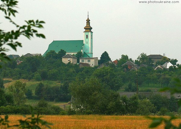 Zaluzhzhia. Church of Holy Virgin Protection Zakarpattia Region Ukraine photos