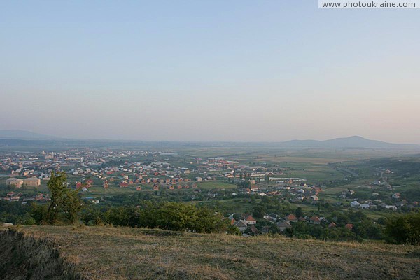 Irshava. Town framed by extinct volcanoes Zakarpattia Region Ukraine photos