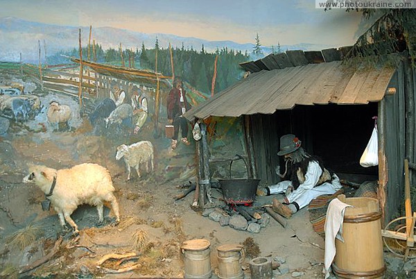 Museum of Carpathian Reserve. Shepherds Zakarpattia Region Ukraine photos