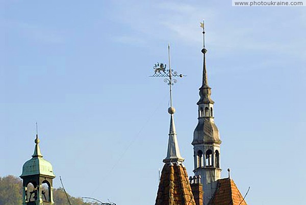 Karpaty. Palace domes Zakarpattia Region Ukraine photos