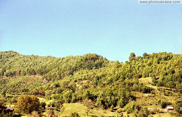 Kostylivka  village on Tisa Zakarpattia Region Ukraine photos