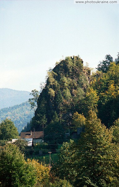 Kostylivka. Lovers rock (view from north) Zakarpattia Region Ukraine photos