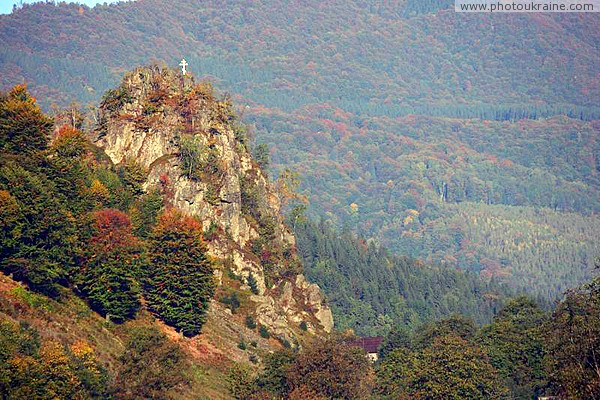 Kostylivka. Lovers rock (view from south) Zakarpattia Region Ukraine photos