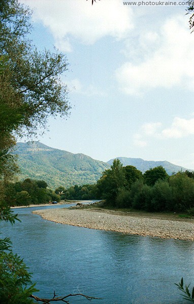 Lug. Valley of river Tisa Zakarpattia Region Ukraine photos