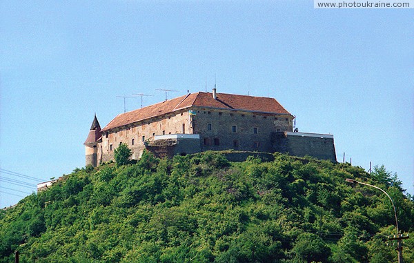 Mukacheve. Castle Palanok Zakarpattia Region Ukraine photos