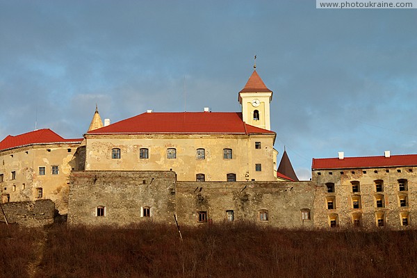 Mukacheve. Hulk castle Palanok Zakarpattia Region Ukraine photos