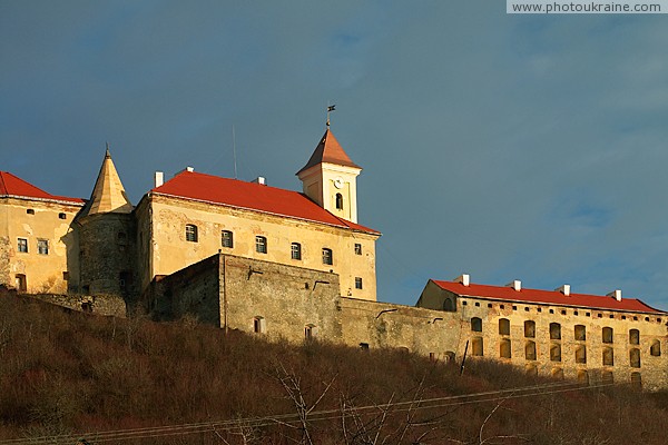 Mukacheve. Impregnable castle Palanok Zakarpattia Region Ukraine photos