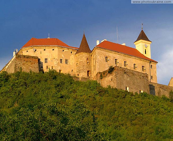 Mukacheve. At foot of volcanic outcrops Zakarpattia Region Ukraine photos