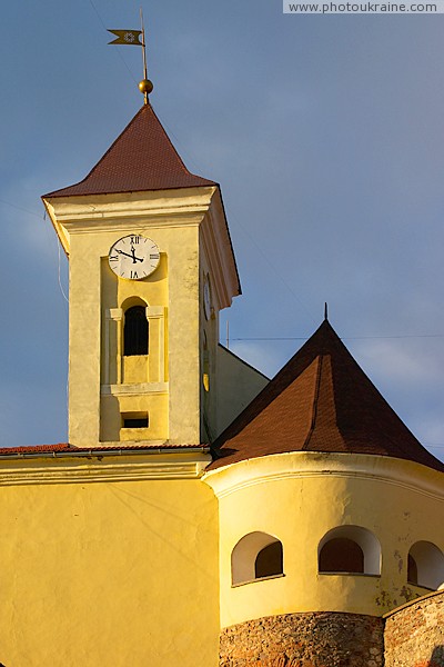 Mukacheve. Towers of Upper Castle Zakarpattia Region Ukraine photos