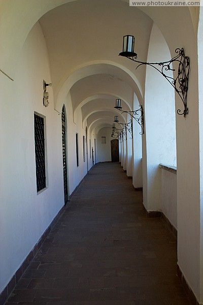 Mukacheve. Internal Gallery of Middle Castle Zakarpattia Region Ukraine photos