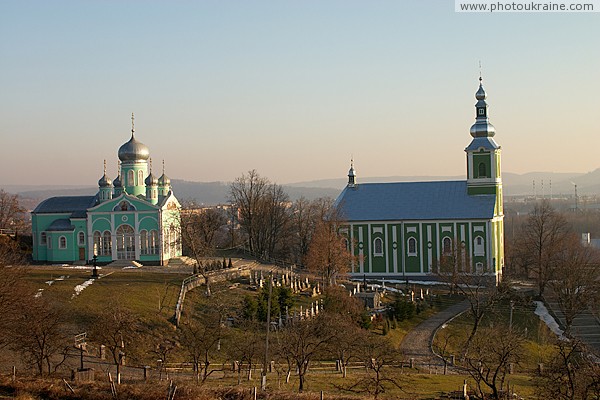 Mukacheve. Assumption and Nicholas Church Zakarpattia Region Ukraine photos