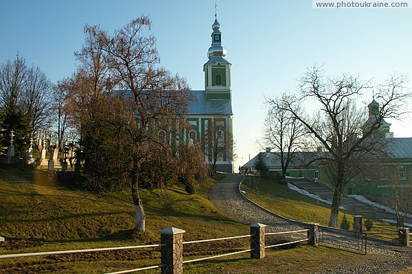 Mukacheve. Road to St. Nicholas Church Zakarpattia Region Ukraine photos