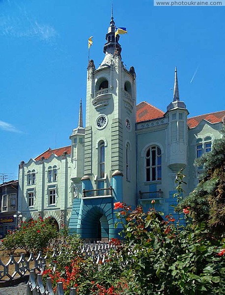 Mukacheve. Town Hall Zakarpattia Region Ukraine photos