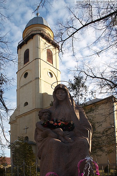 Mukacheve. Church of Assumption of Virgin Mary Zakarpattia Region Ukraine photos