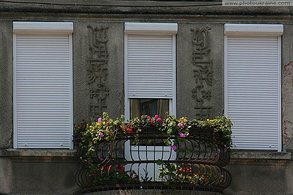 Mukacheve. Almost Japanese balcony Zakarpattia Region Ukraine photos