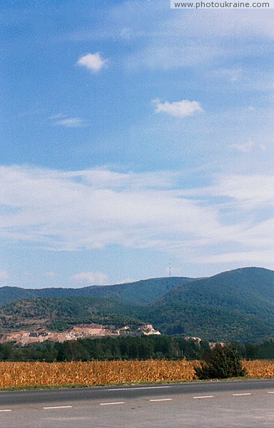 Rokosovo. Careers in highway Vynogradiv  Hust Zakarpattia Region Ukraine photos